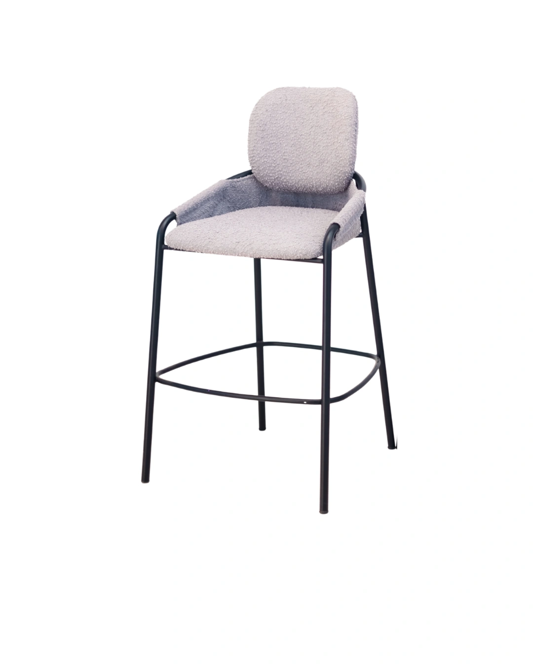 Solid teak bar stool by Apta Living, factory-direct from Jepara, Indonesia